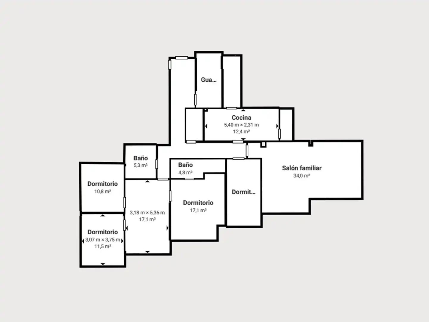 Wohnung zum Verkauf in Granada mit Klimaanlage, Heizung und Terrasse