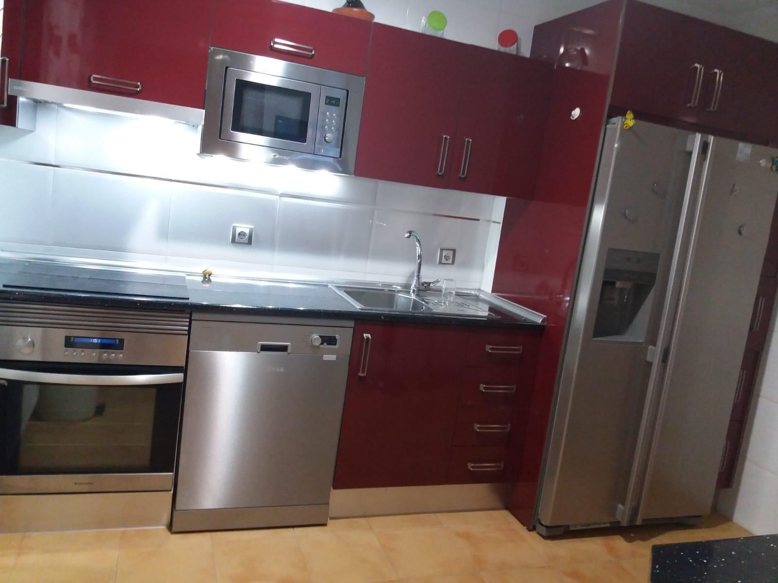 Kitchen of Single-family semi-detached for sale in Cáceres Capital  with Heating