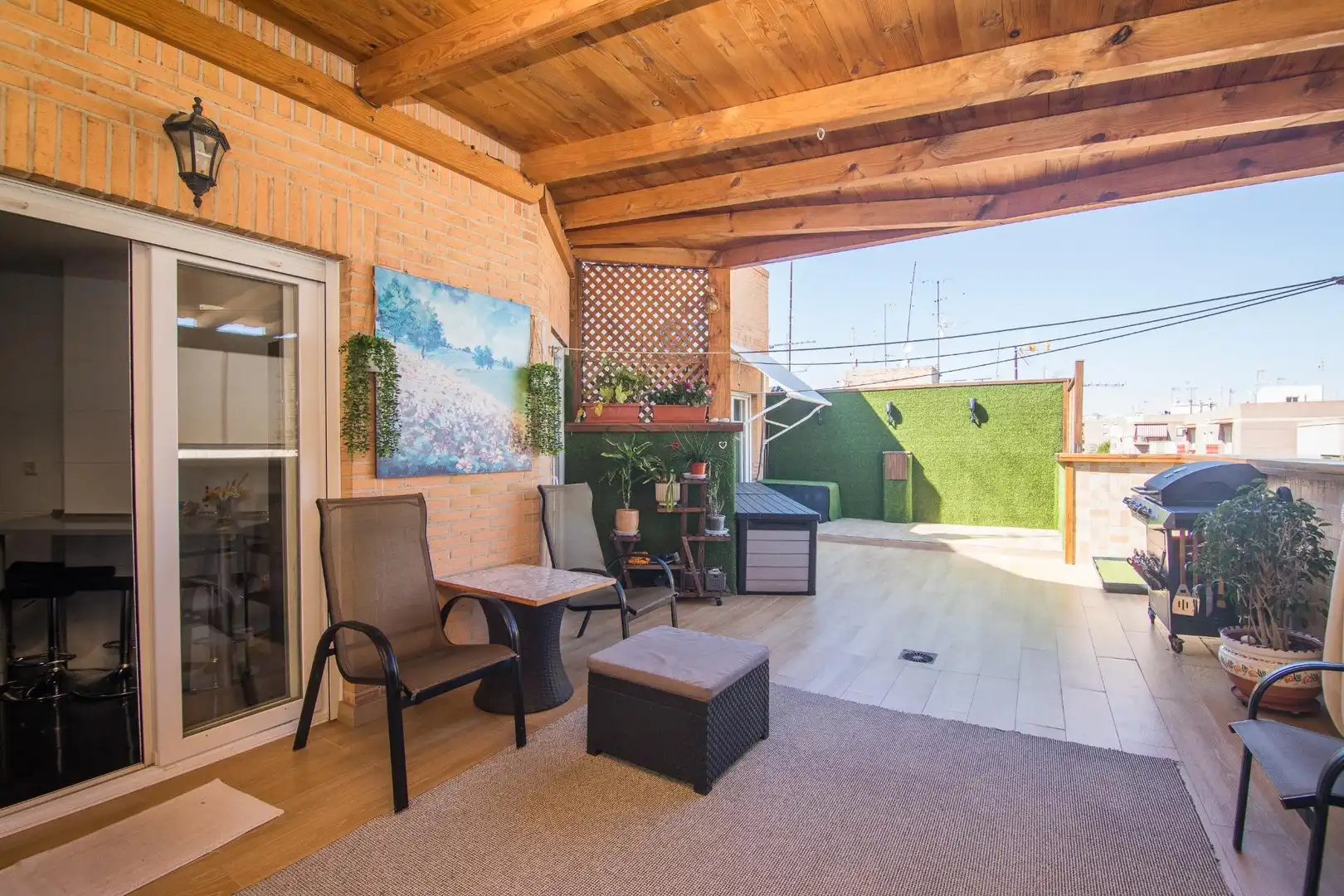 Terraza de Ático en venta en Elche / Elx con Aire acondicionado, Calefacción y Terraza