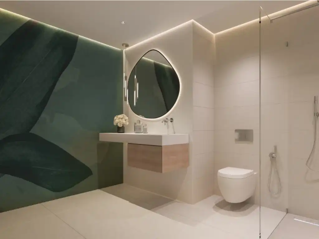 Baño de Apartamento en venta en Benalmádena