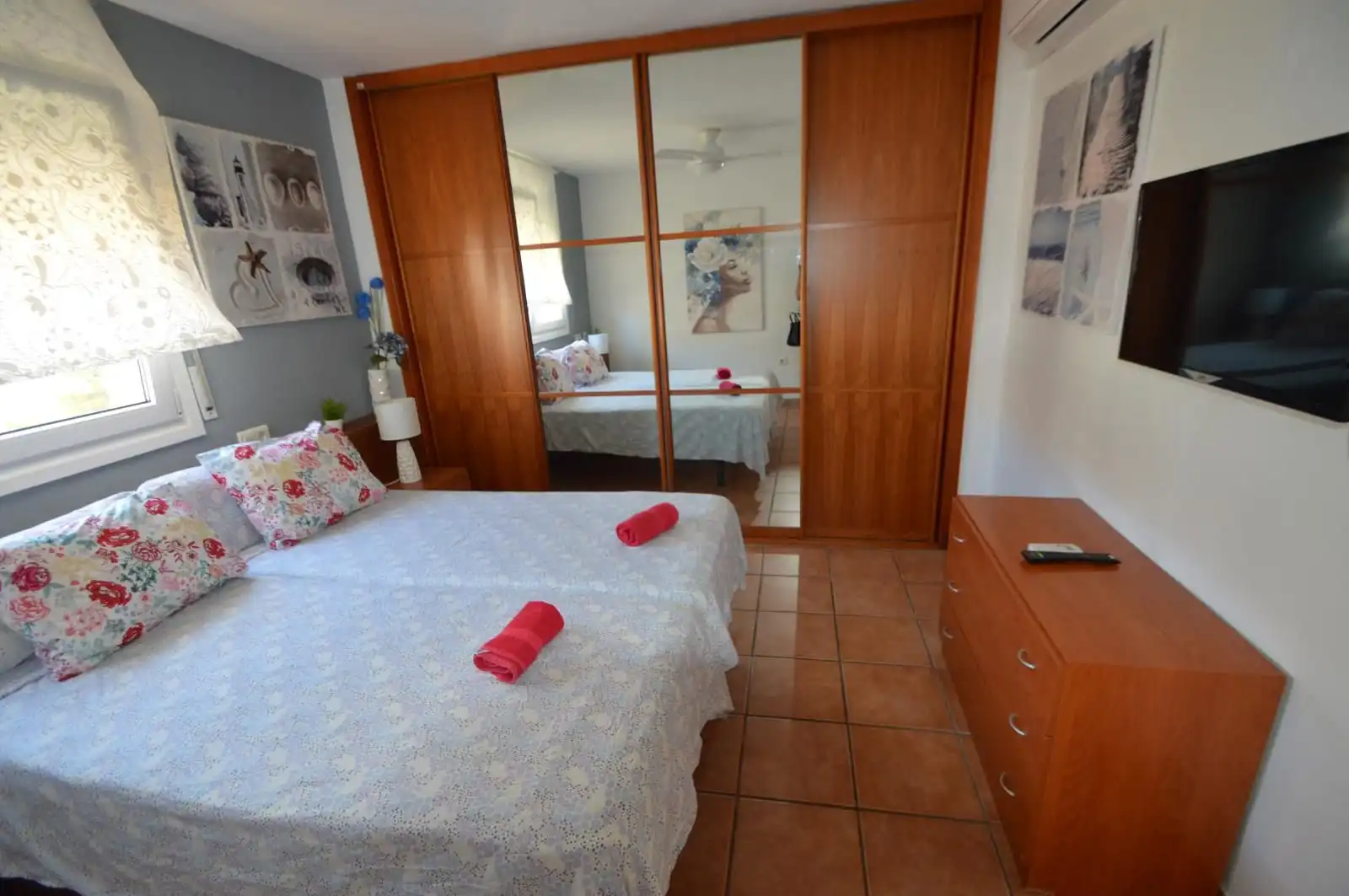 Schlafzimmer von Country house zum Verkauf in Vinaròs mit Klimaanlage, Heizung und Terrasse