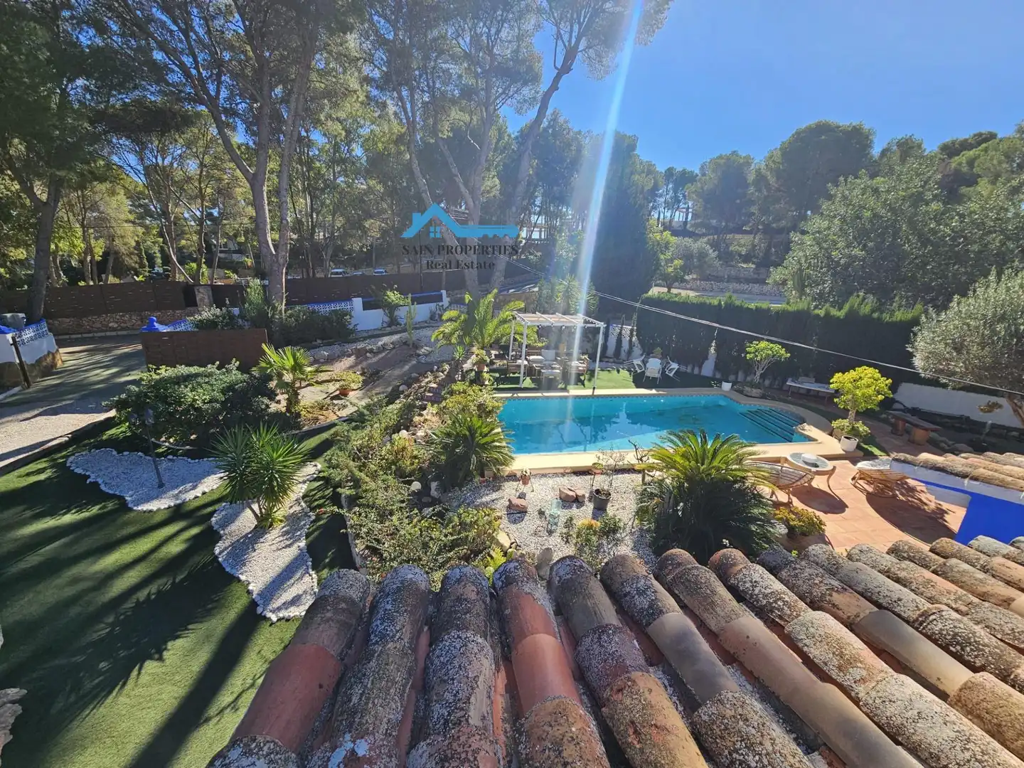 Jardín de Casa o chalet en venta en Altea con Aire acondicionado, Calefacción y Jardín privado