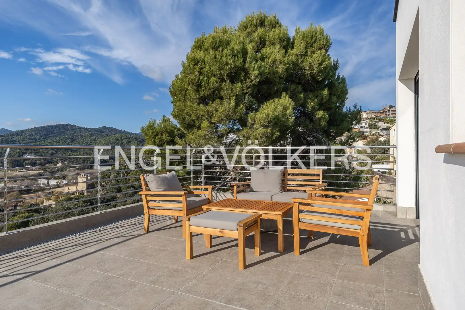 Terrace of Houses for rent in Santa Susanna  with Air Conditioner, Heating and Private garden