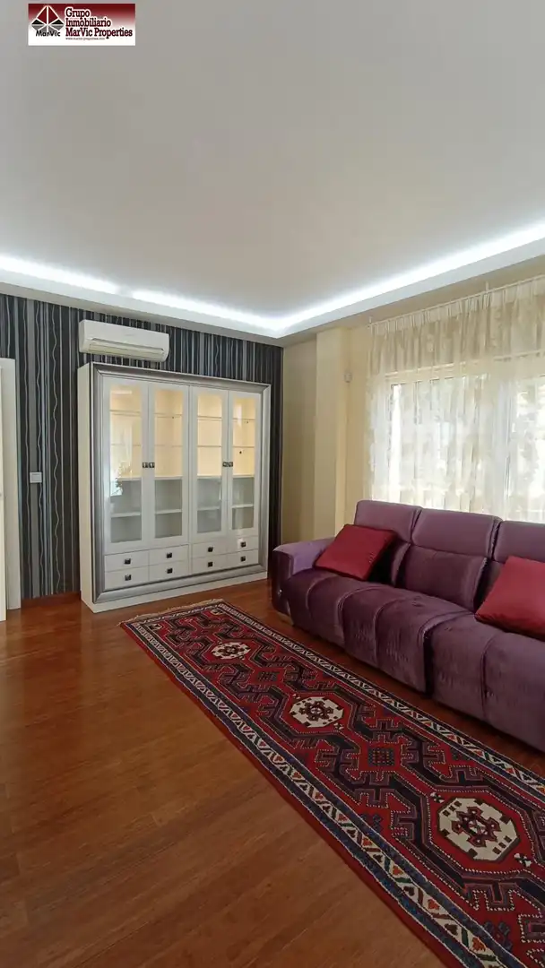 Sala de estar de Casa o chalet en venta en Altea con Aire acondicionado, Jardín privado y Terraza