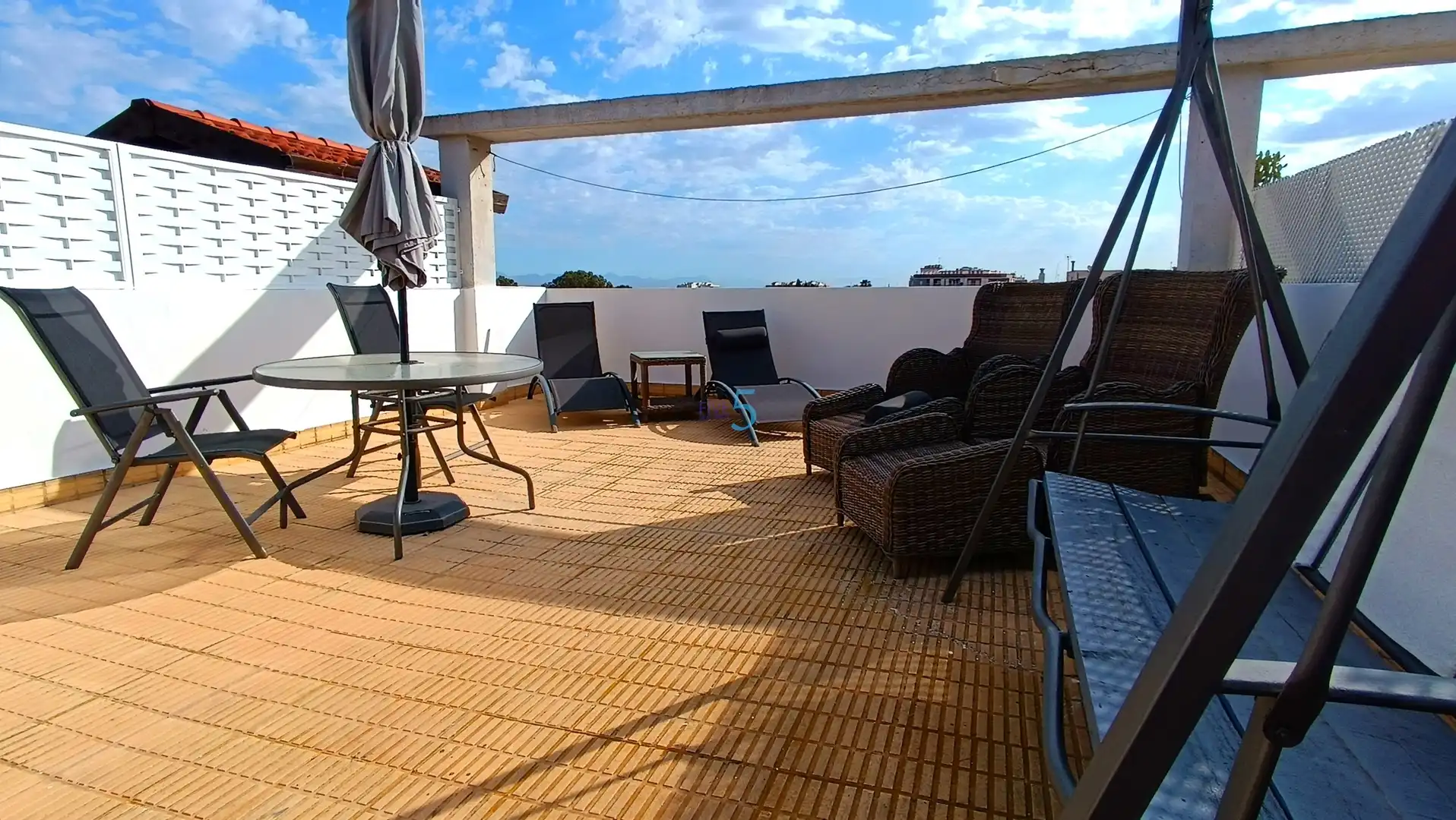 Terraza de Piso en venta en Almoradí con Piscina, Amueblado y Piscina comunitaria