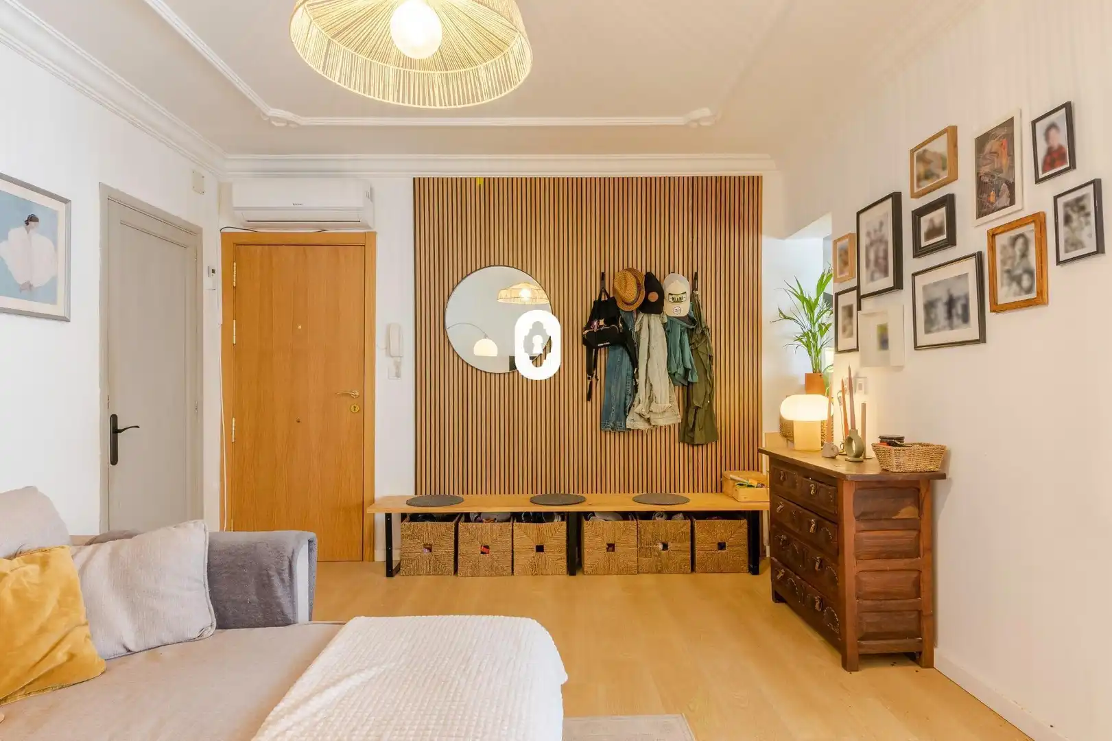 Bedroom of Flat for sale in Inca  with Air Conditioner, Parquet flooring and Terrace