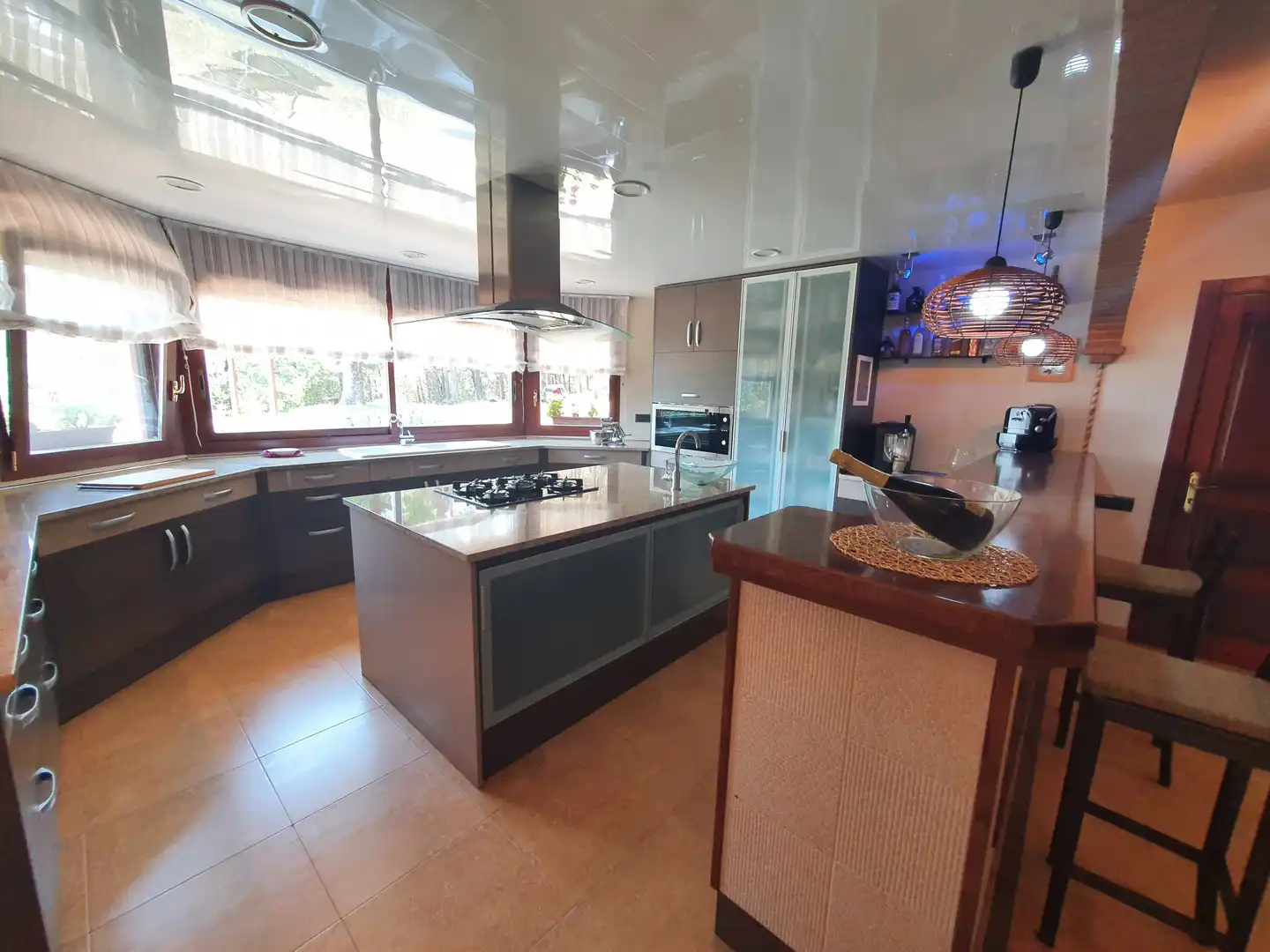 Cocina de Casa o chalet en venta en Guixers con Calefacción, Jardín privado y Terraza
