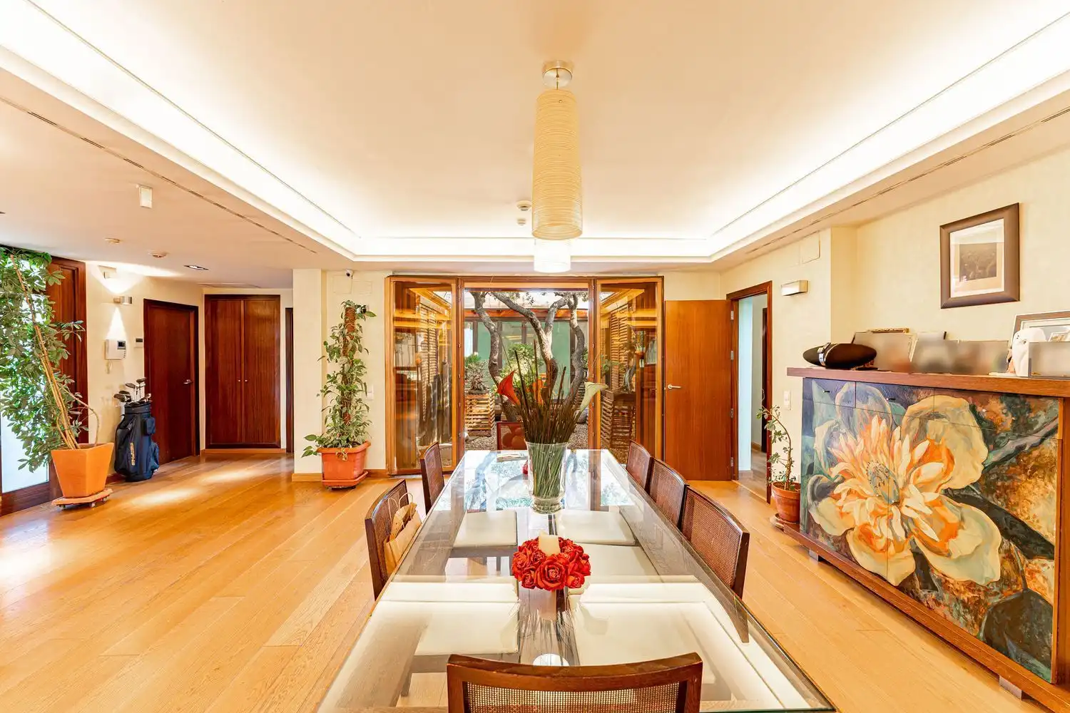 Comedor de Casa o chalet en venta en Nuevo Baztán con Aire acondicionado, Jardín privado y Terraza