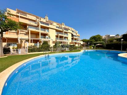 Swimming pool of Apartment for sale in Dénia  with Air Conditioner, Heating and Private garden