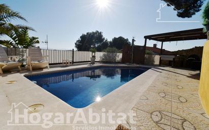 Piscina de Casa o xalet en venda en Borriol amb Aire condicionat, Calefacció i Jardí privat
