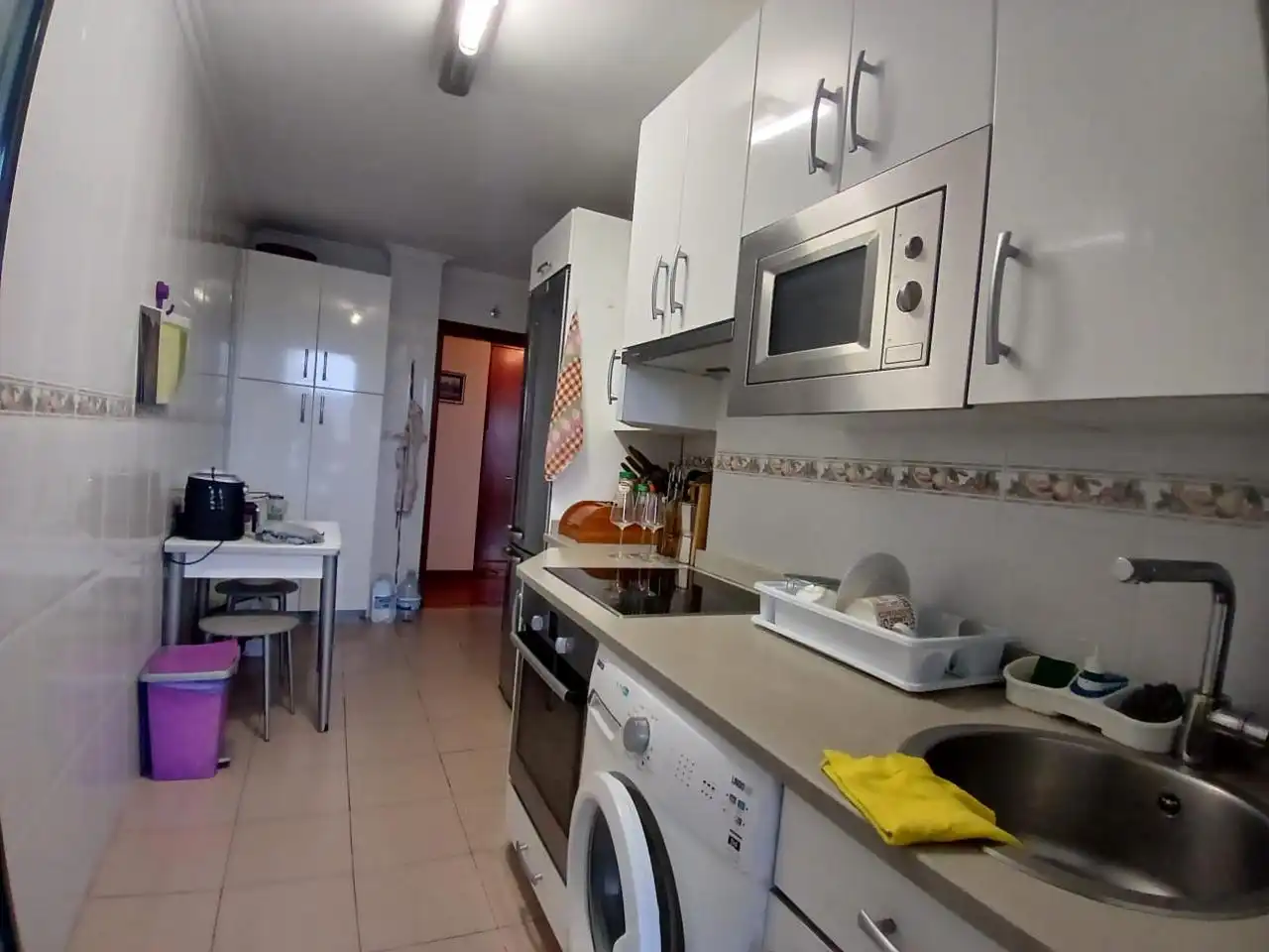 Kitchen of Flat for sale in Castro-Urdiales  with Heating, Parquet flooring and Storage room