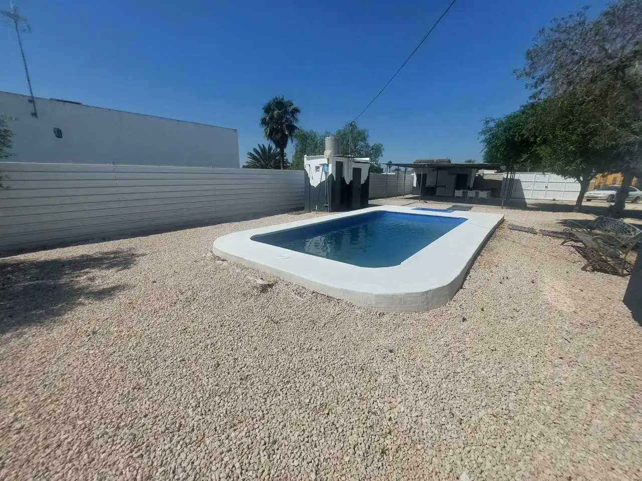 Piscina de Casa o chalet en venta en Los Palacios y Villafranca con Aire acondicionado, Jardín privado y Terraza