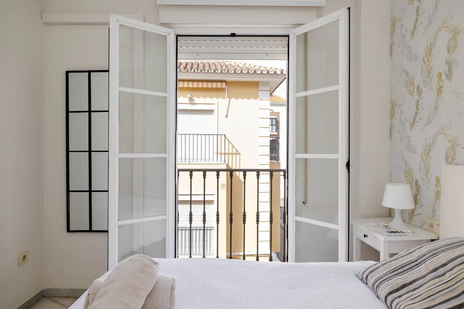 Bedroom of Flat for sale in Málaga  with Air Conditioner, Heating and Storage room