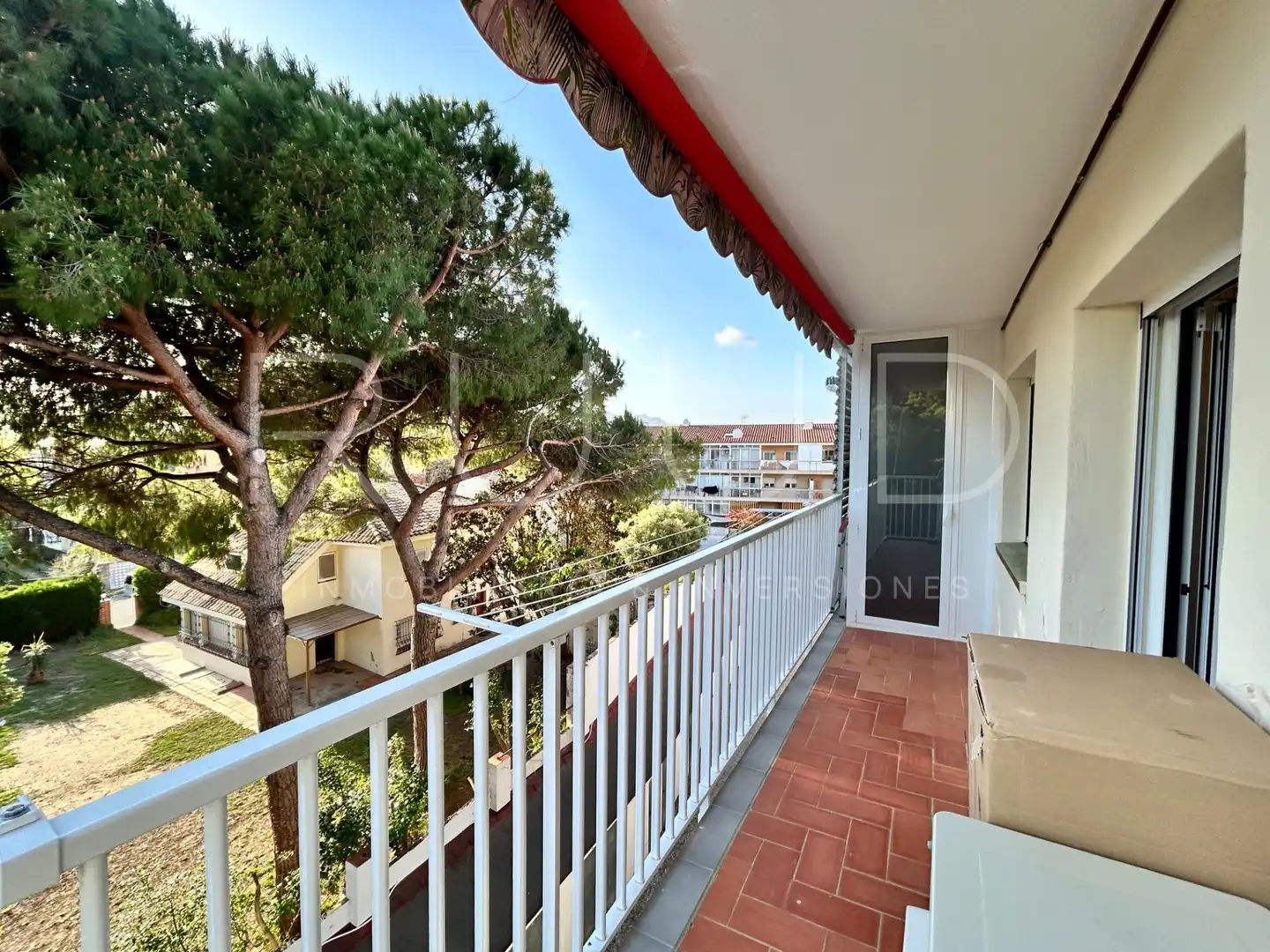 Balcony of Flat for sale in Castelldefels  with Air Conditioner, Heating and Parquet flooring