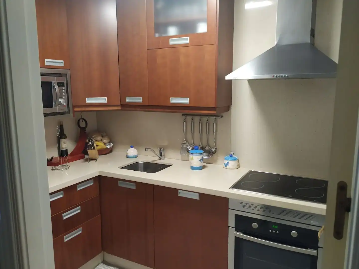 Kitchen of Flat for rent in Estepona Pueblo