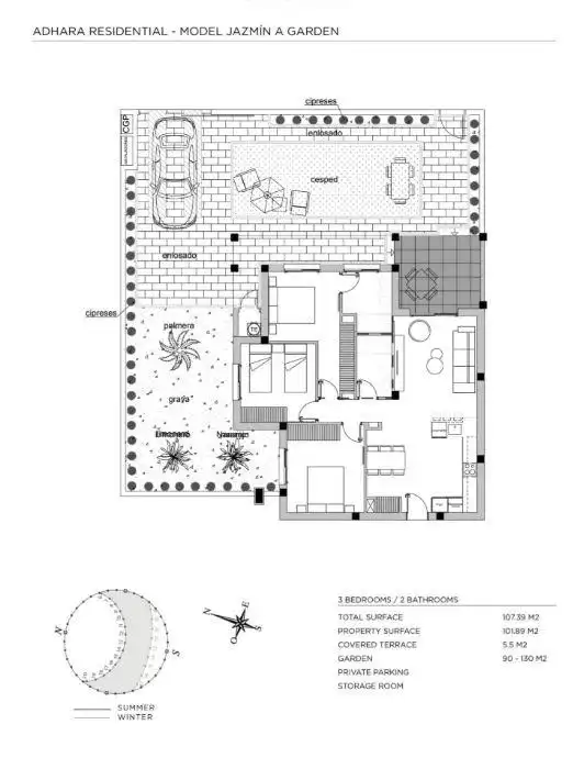 Piso en venta en Rojales con Aire acondicionado, Jardín privado y Terraza
