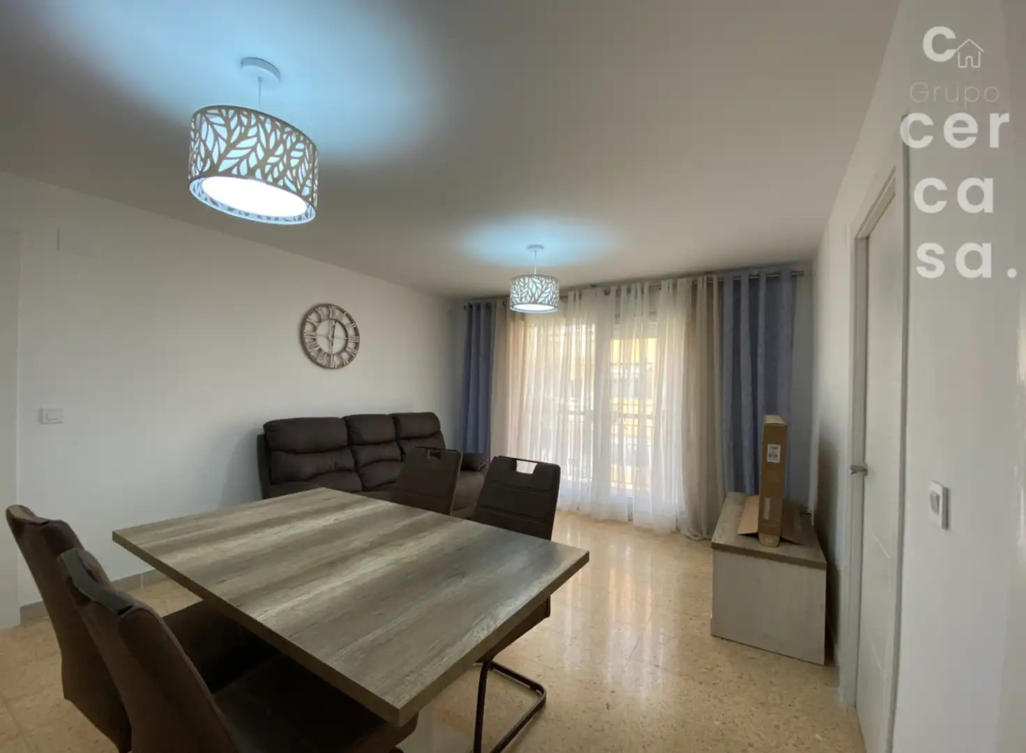 Wohnzimmer von Wohnung zur Miete in Valencia mit Möbliert, Ofen und Waschmaschine