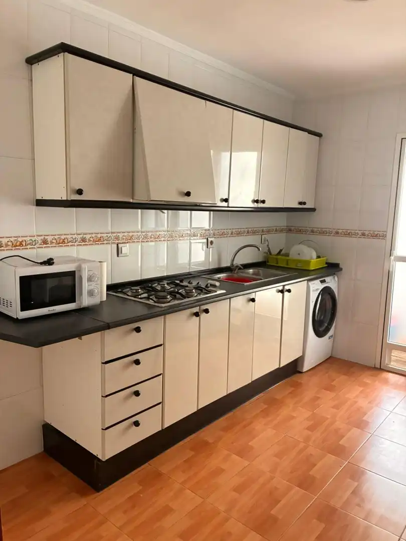 Cocina de Piso de alquiler en Badajoz con Terraza y Amueblado