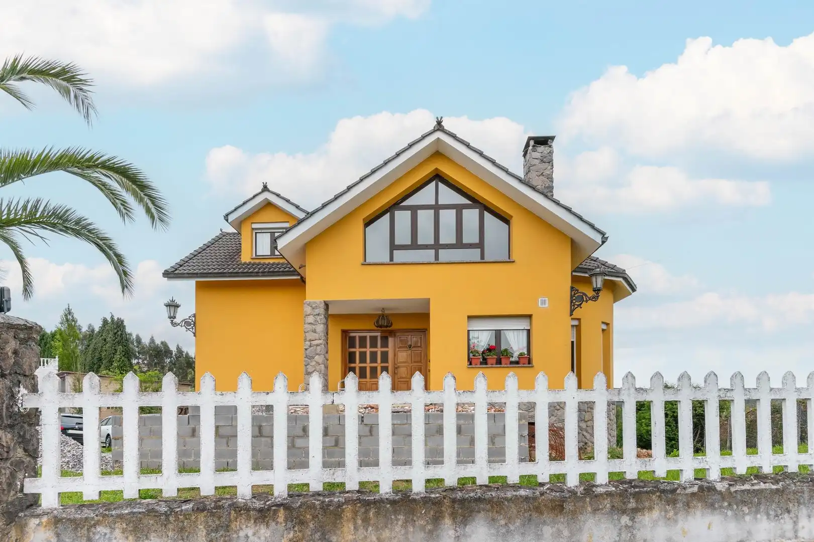 Exterior view of Houses for sale in Langreo  with Heating, Private garden and Terrace