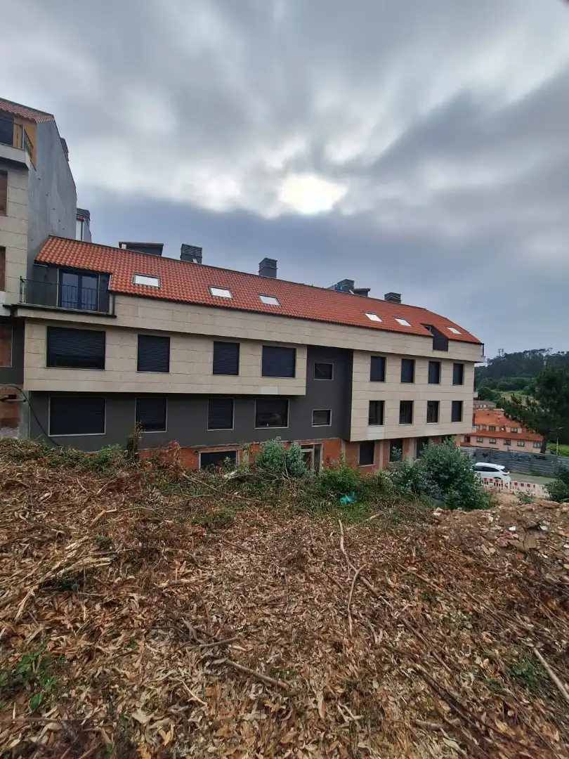 Vista exterior de Ático en venta en Ribeira con Trastero
