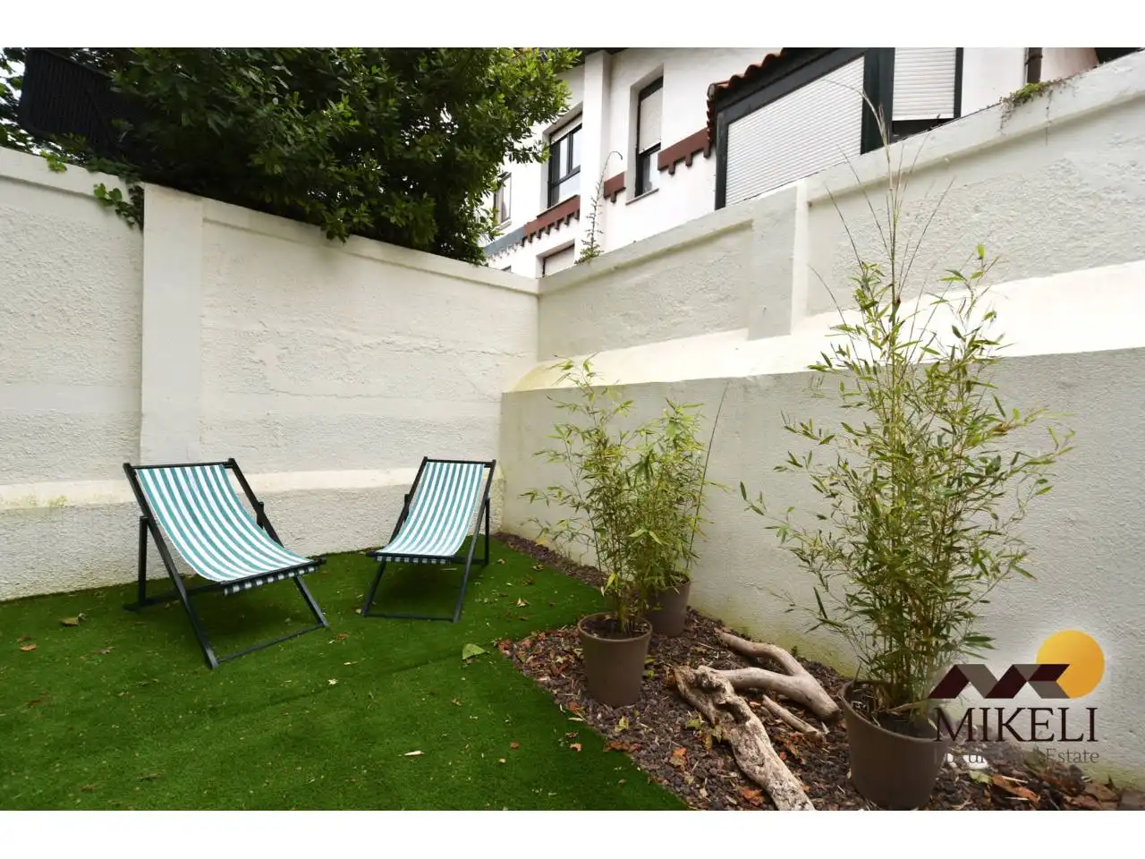Terraza de Piso de alquiler en Santander con Calefacción, Jardín privado y Terraza