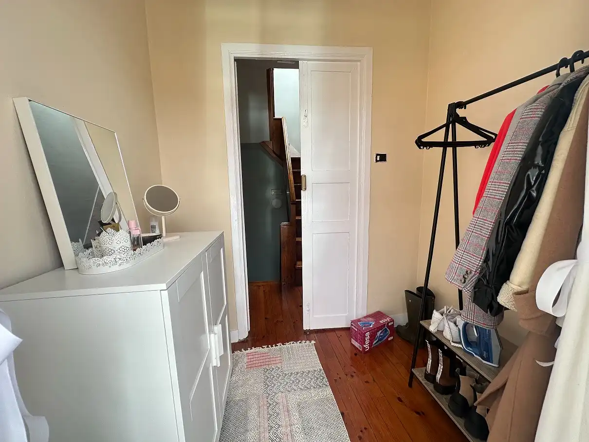 Habitación de Casa o chalet en venta en Santiago de Compostela  con Calefacción, Terraza y Amueblado