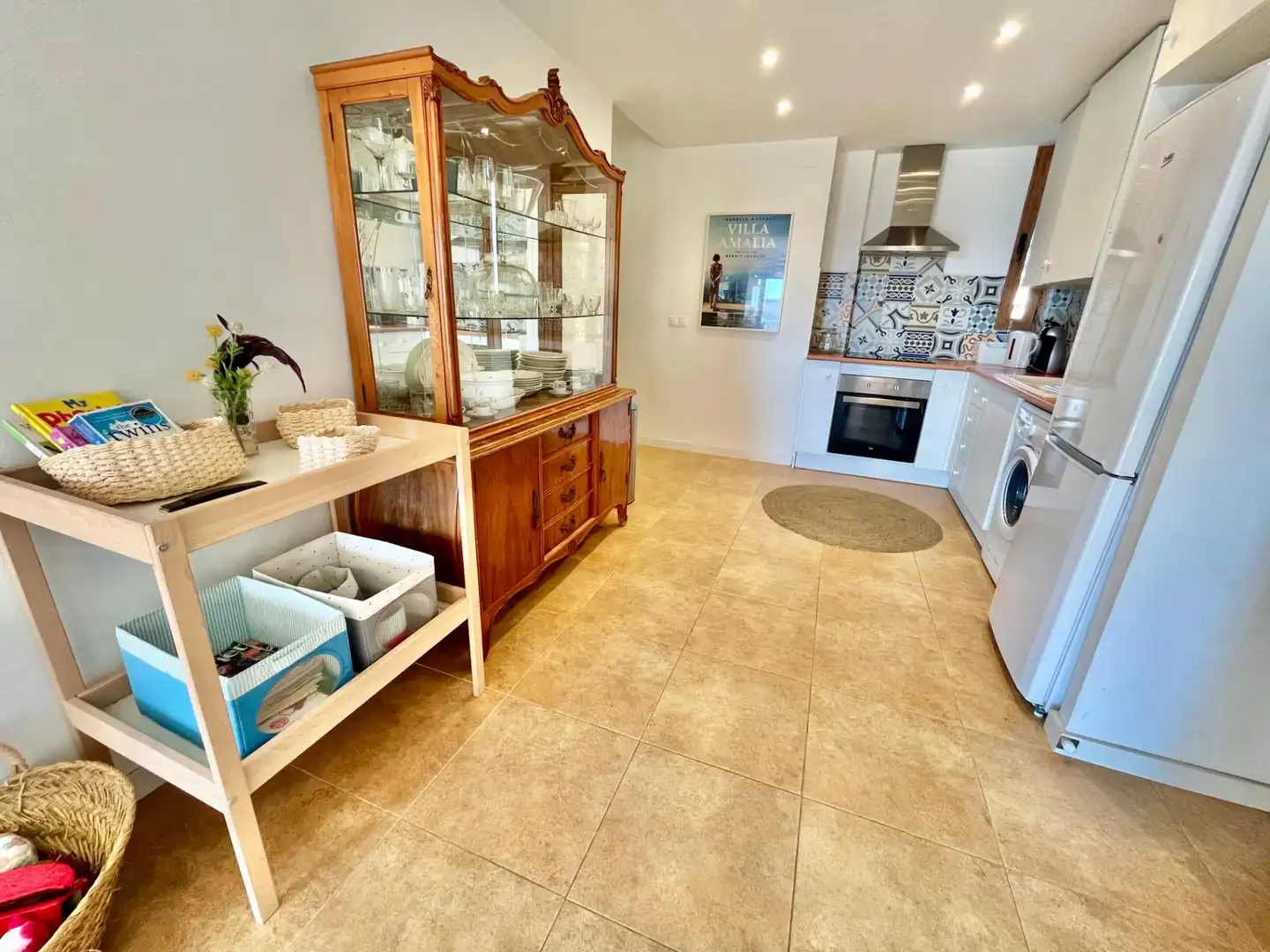 Küche von Wohnung zum Verkauf in El Campello mit Klimaanlage, Terrasse und Balkon