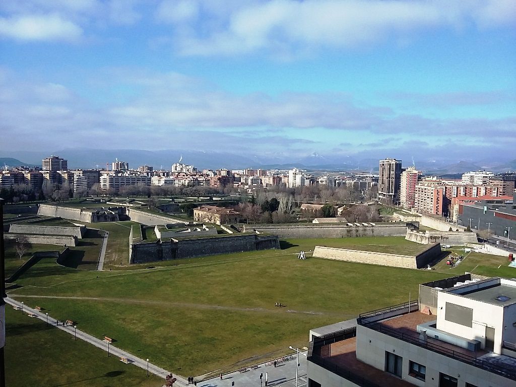 Exterior view of House or chalet for sale in  Pamplona / Iruña  with Furnished