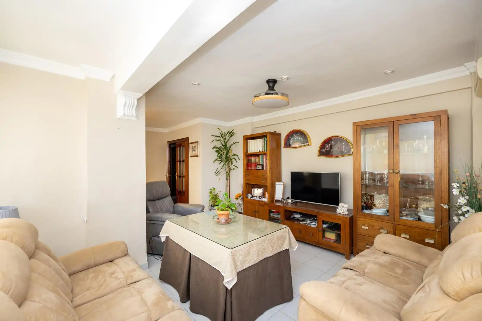 Sala de estar de Piso en venta en Granada