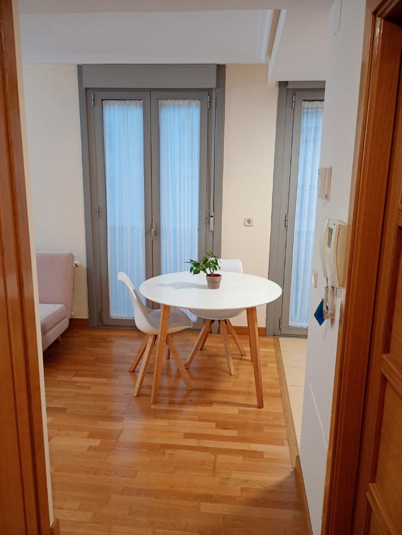 Dining room of Flat to rent in A Coruña Capital   with Heating, Parquet flooring and Storage room