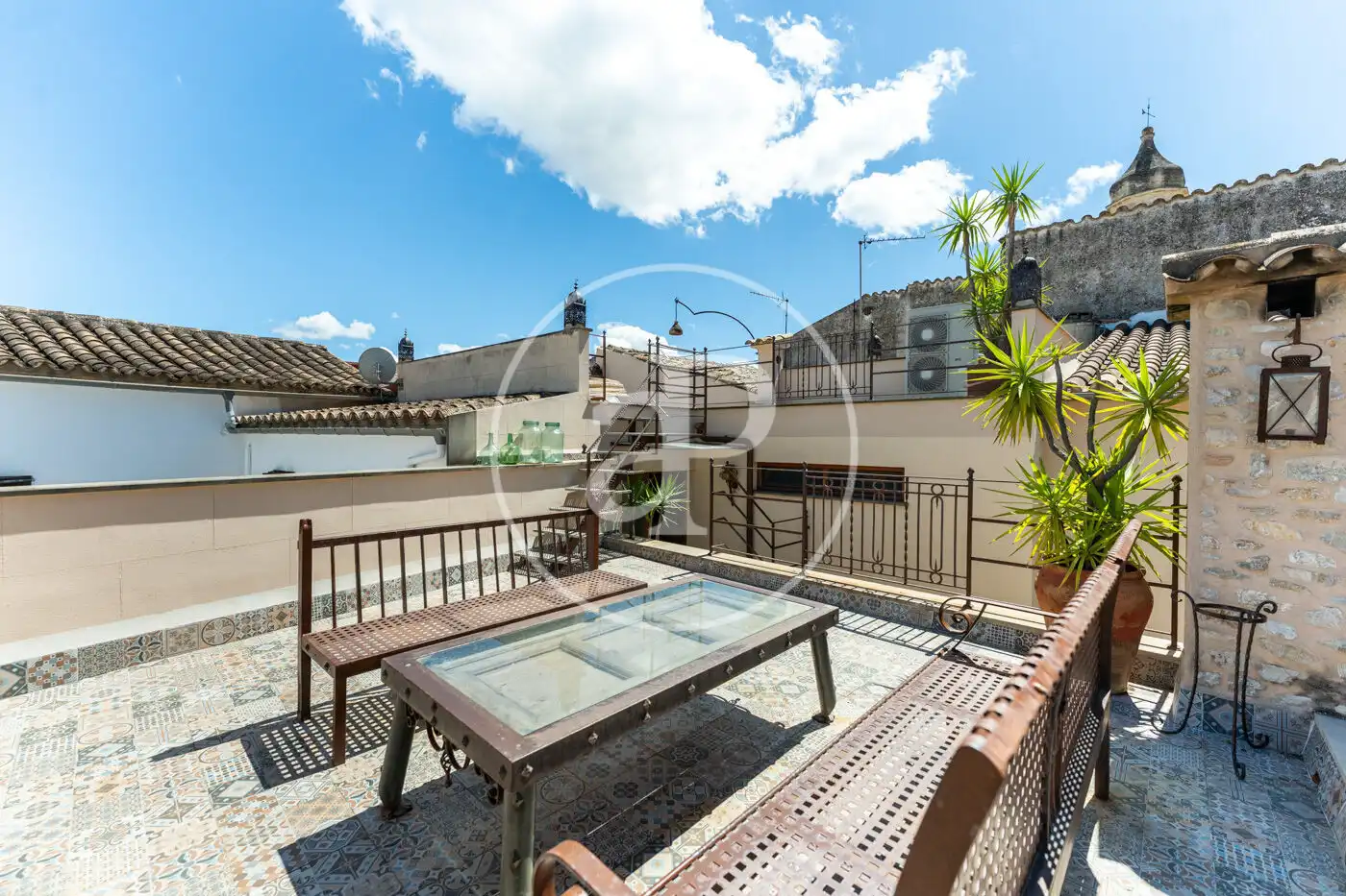 Terraza de Casa adosada en venta en Mancor de la Vall con Aire acondicionado, Calefacción y Jardín privado