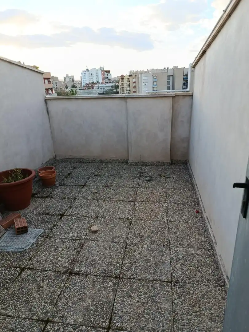 Terrace of Flat for sale in Murcia  with Air Conditioner, Storage room and Furnished