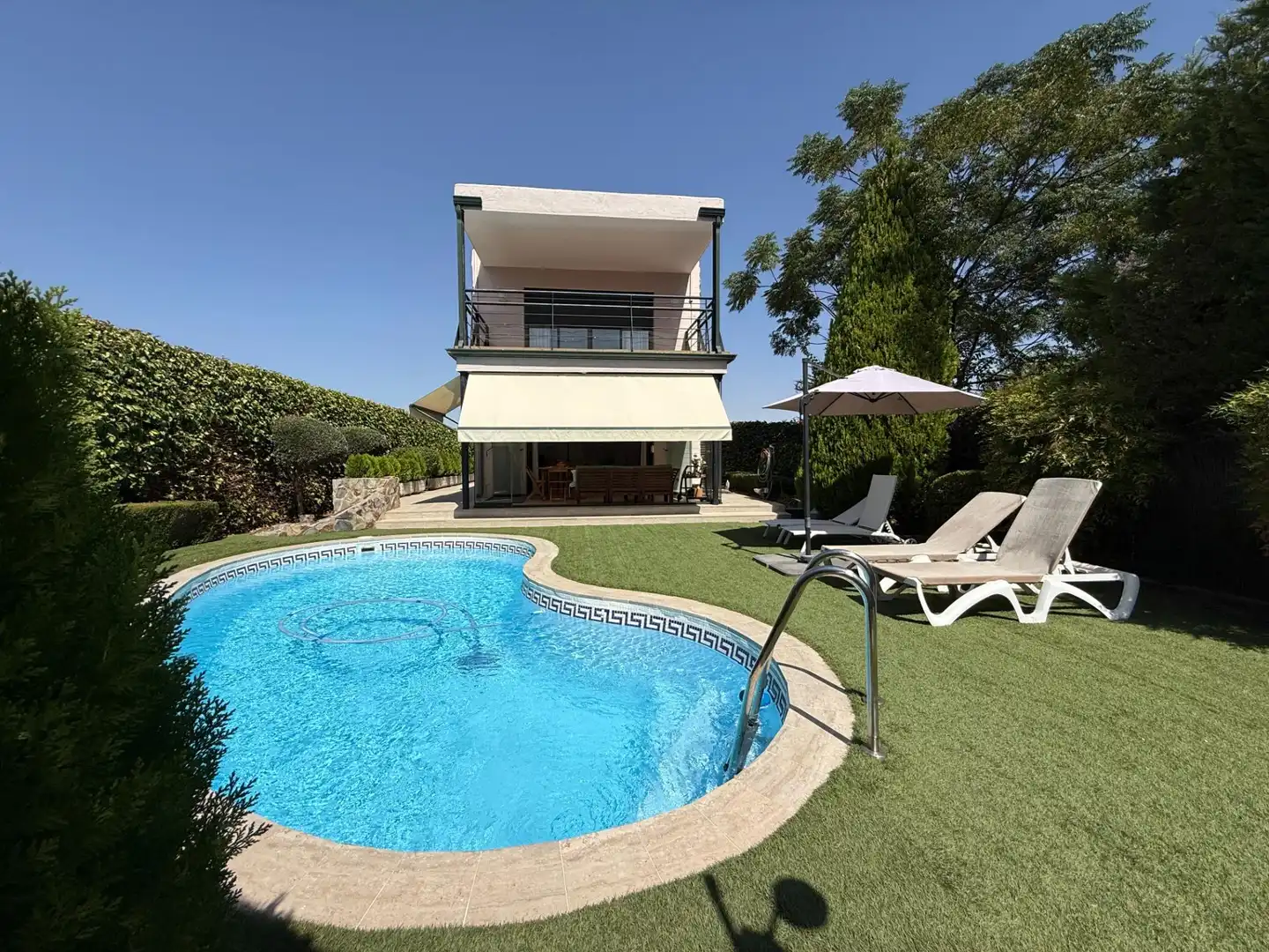 Piscina de Casa o xalet en venda en Arganda del Rey amb Aire condicionat, Calefacció i Jardí privat