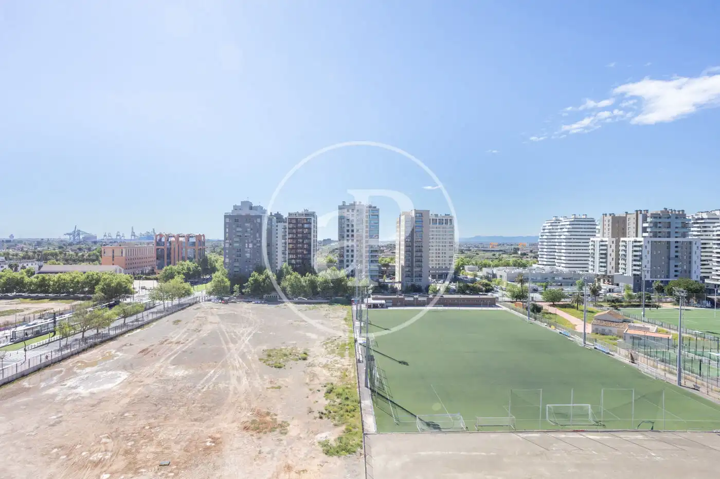Vista exterior de Piso en venta en Valencia con Aire acondicionado, Calefacción y Jardín privado