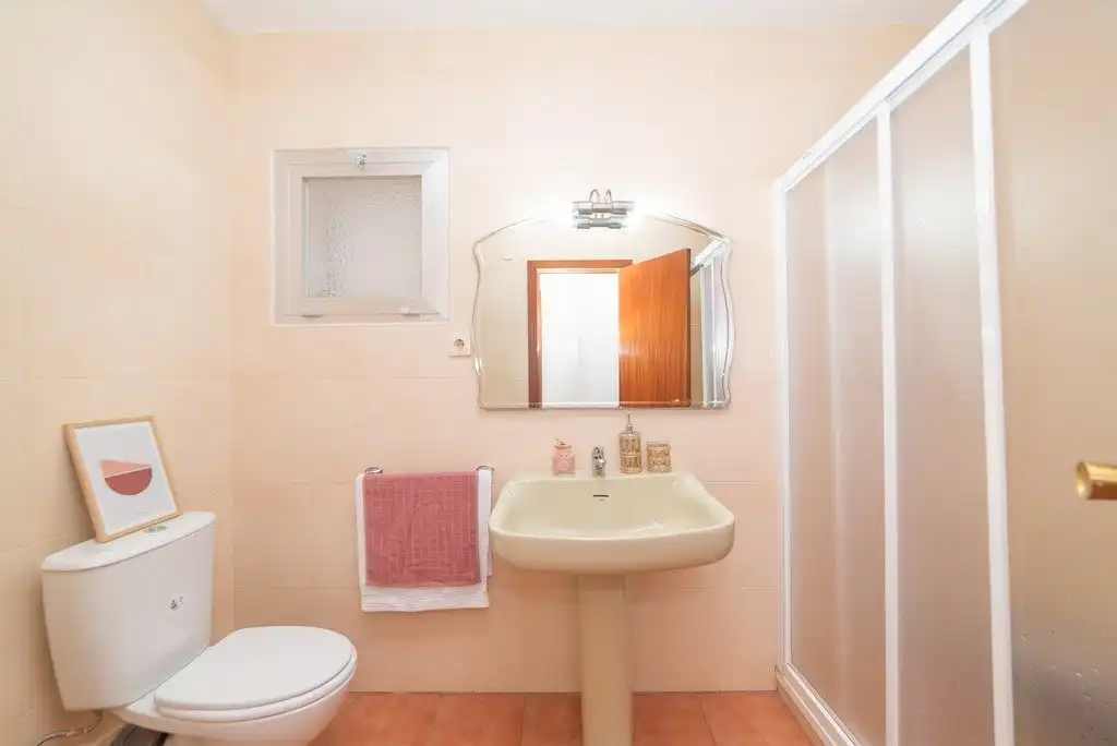 Bathroom of Flat for sale in La Manga del Mar Menor  with Terrace and Furnished