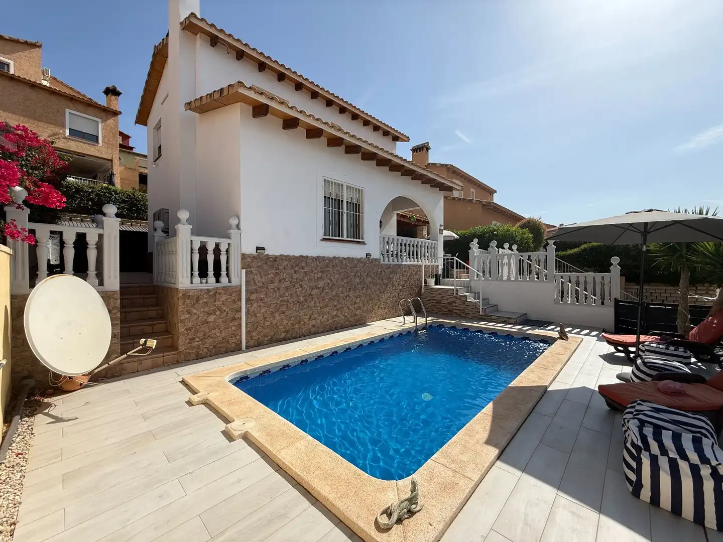 Piscina de Casa o chalet en venta en Relleu con Aire acondicionado, Calefacción y Jardín privado