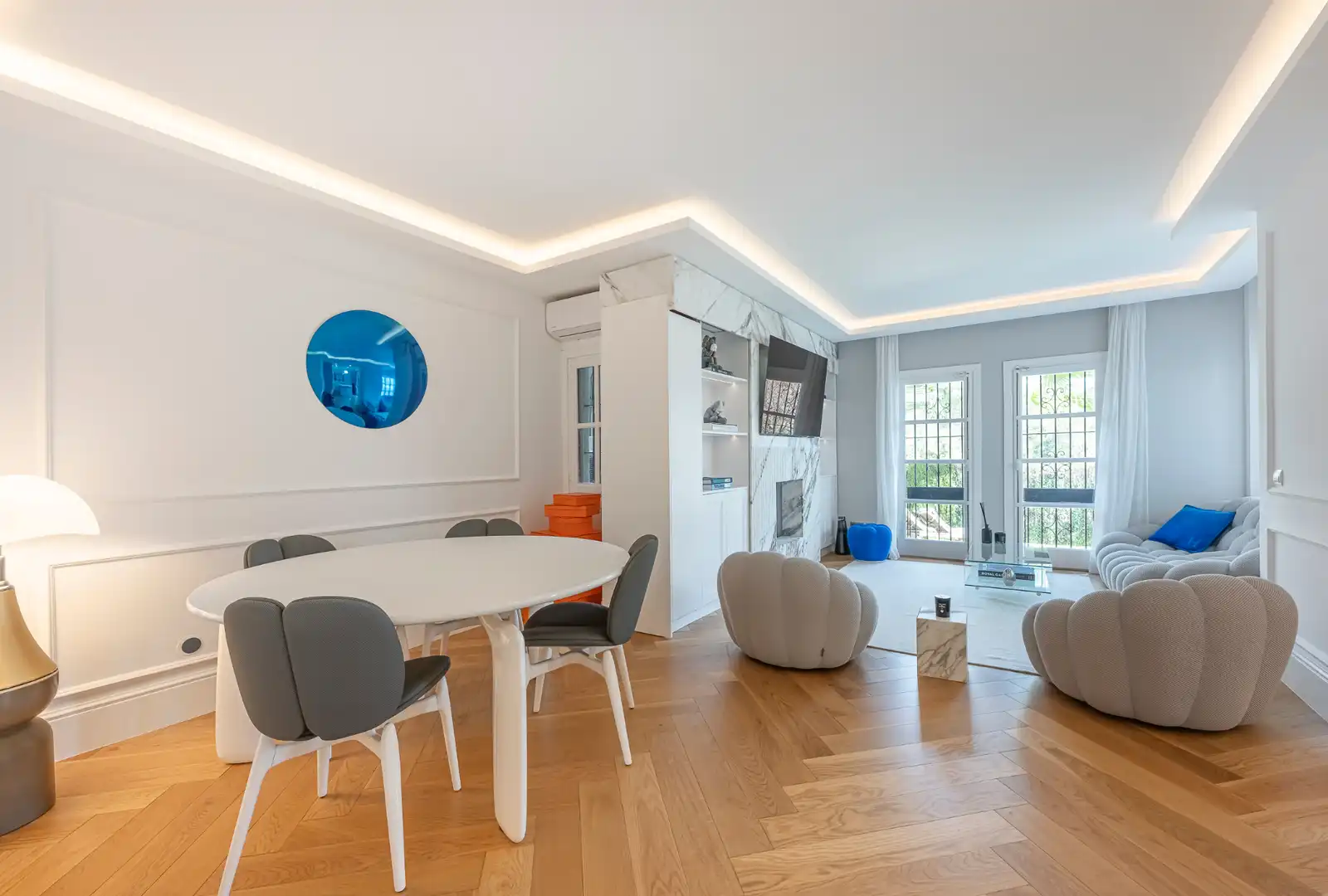 Menjador de Apartament en venda en Marbella amb Aire condicionat, Calefacció i Parquet