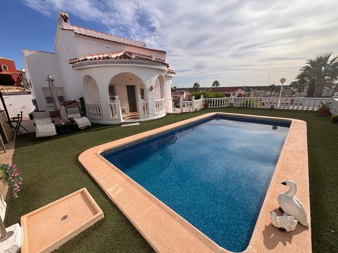 Swimming pool of Houses for sale in Ciudad Quesada