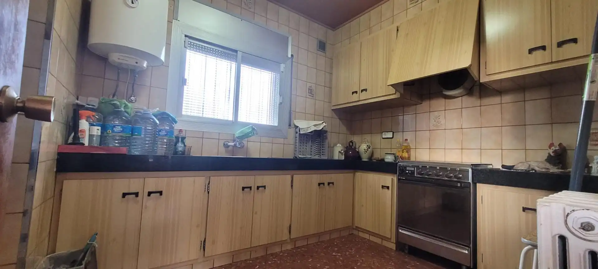 Cuina de Casa o xalet en venda en Viladecavalls amb Calefacció, Terrassa i Traster