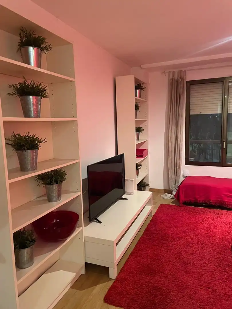 Wohnzimmer von Wohnung zur Miete in Valencia mit Klimaanlage