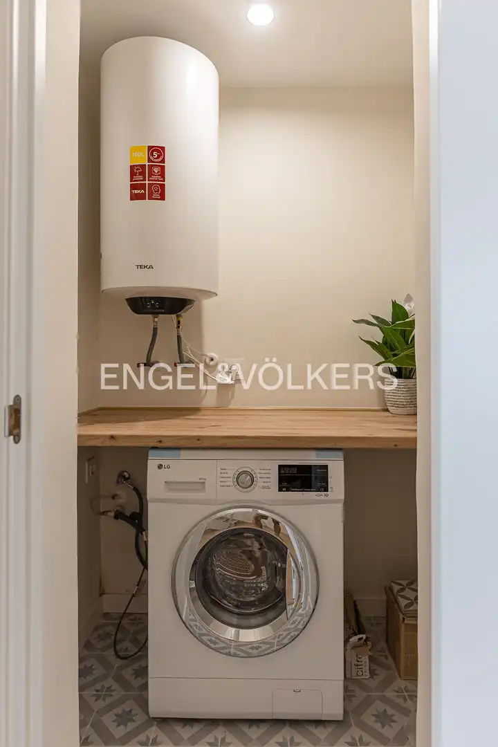 Küche von Maisonette zum Verkauf in Madrid mit Klimaanlage, Heizung und Terrasse