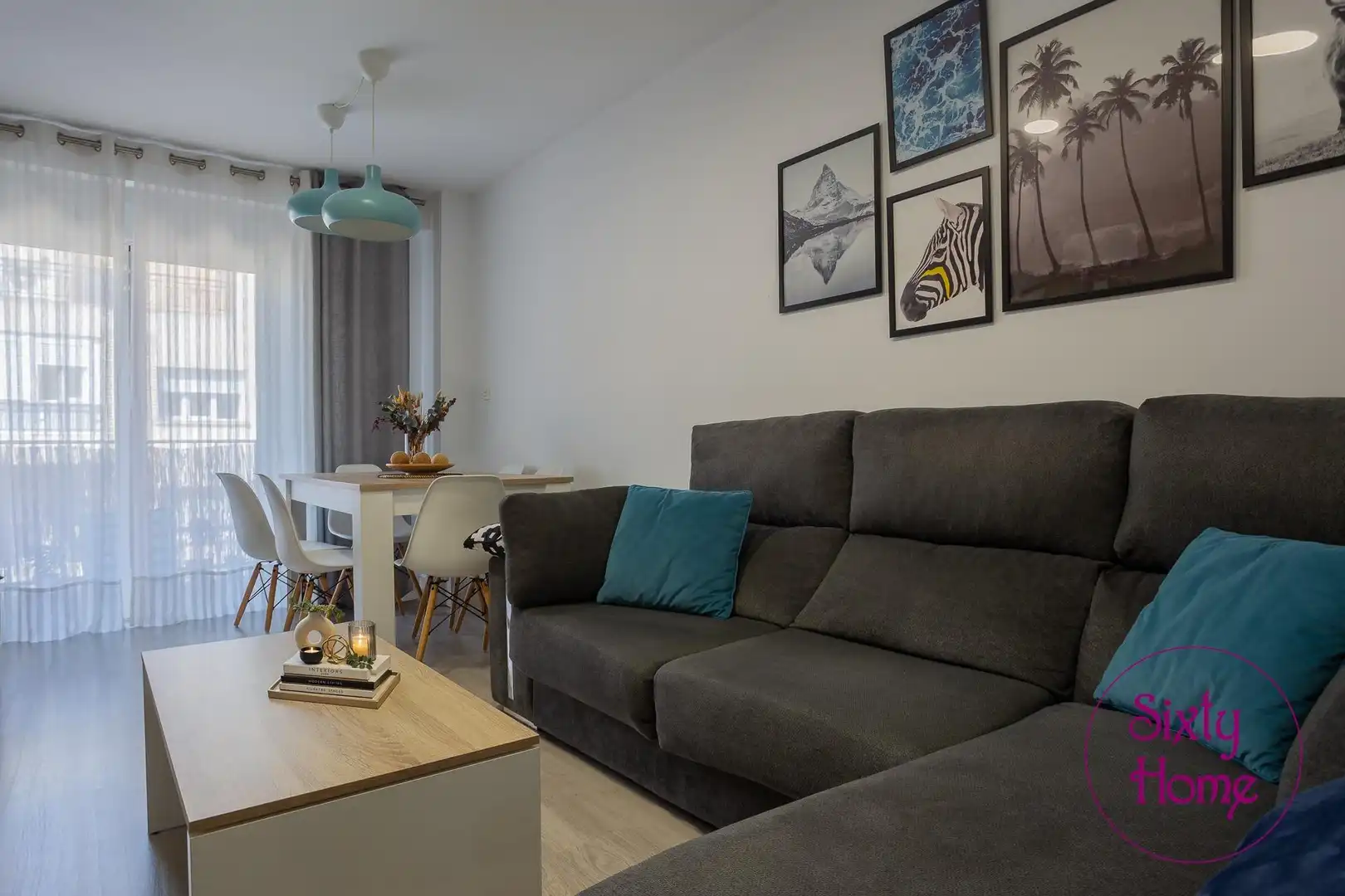 Sala d'estar de Pis en venda en Zaragoza amb Aire condicionat, Calefacció i Terrassa