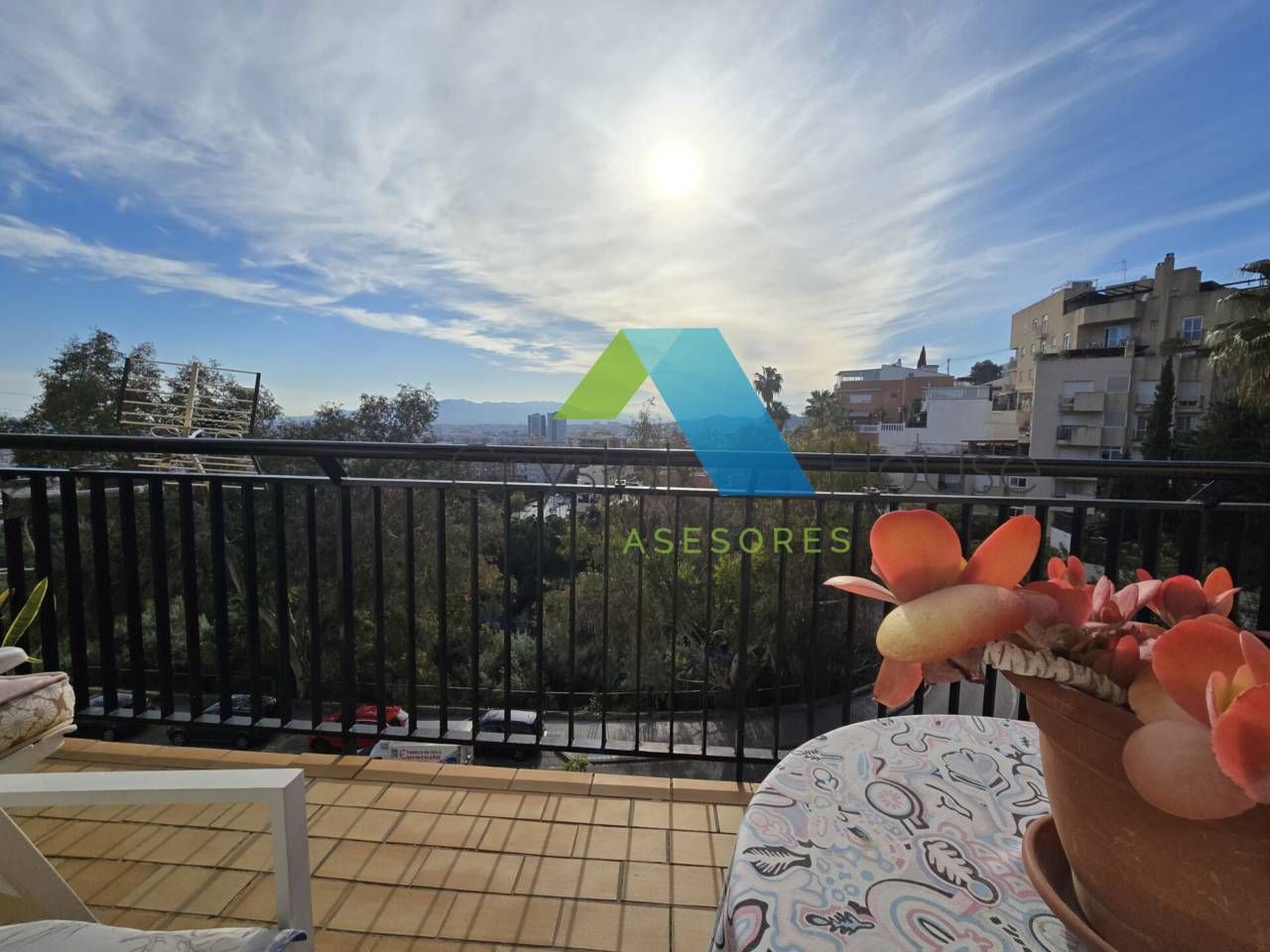 Exterior view of Duplex for sale in Málaga Capital  with Air Conditioner, Terrace and Alarm