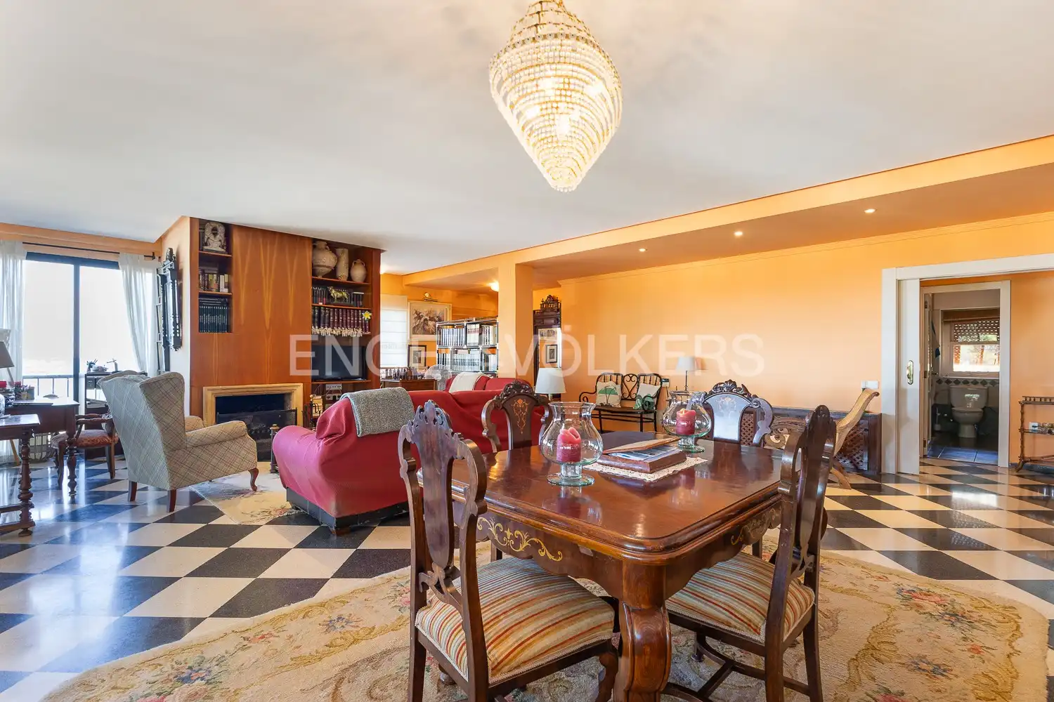 Living room of Houses for sale in Dénia  with Air Conditioner, Heating and Private garden