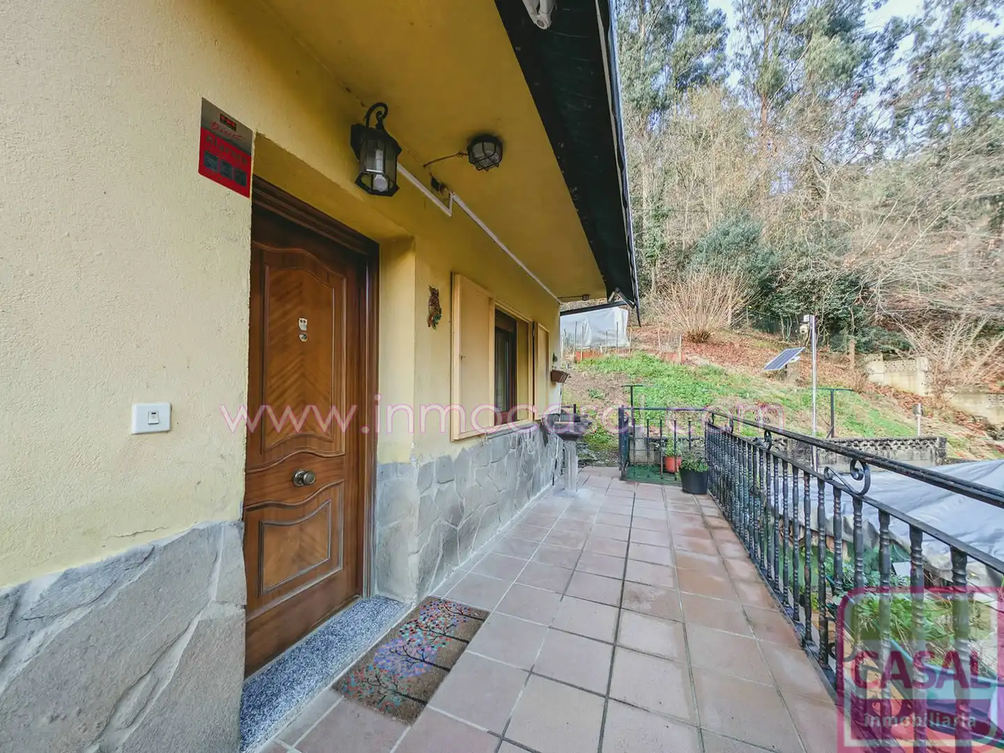 Jardí de Casa o xalet en venda en Mieres (Asturias) amb Calefacció, Terrassa i Traster