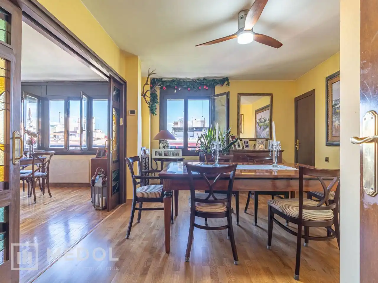 Comedor de Piso en venta en Tarragona con Calefacción, Parquet y Amueblado
