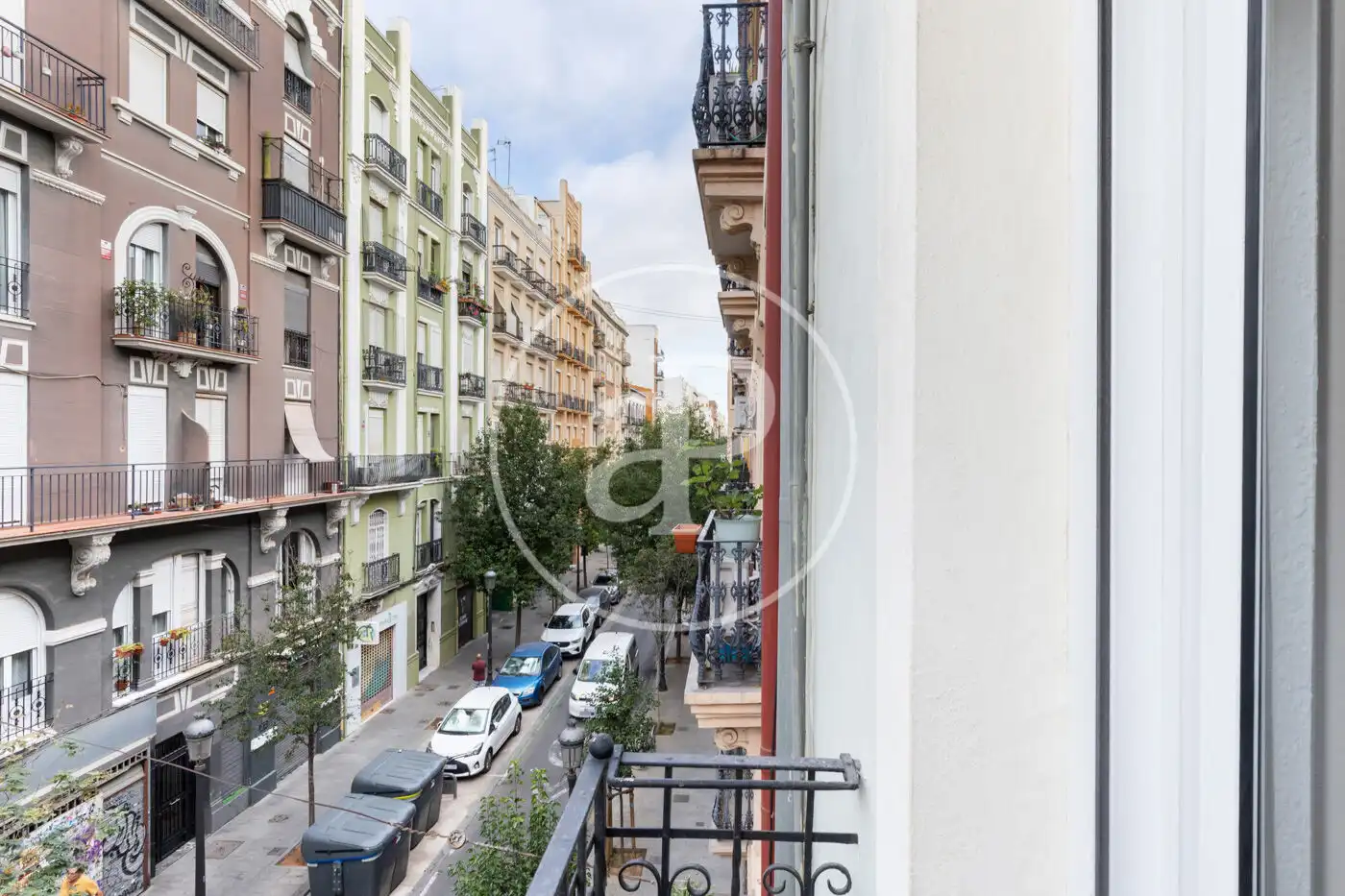 Exterior view of Flat for rent in Valencia  with Air Conditioner, Heating and Furnished