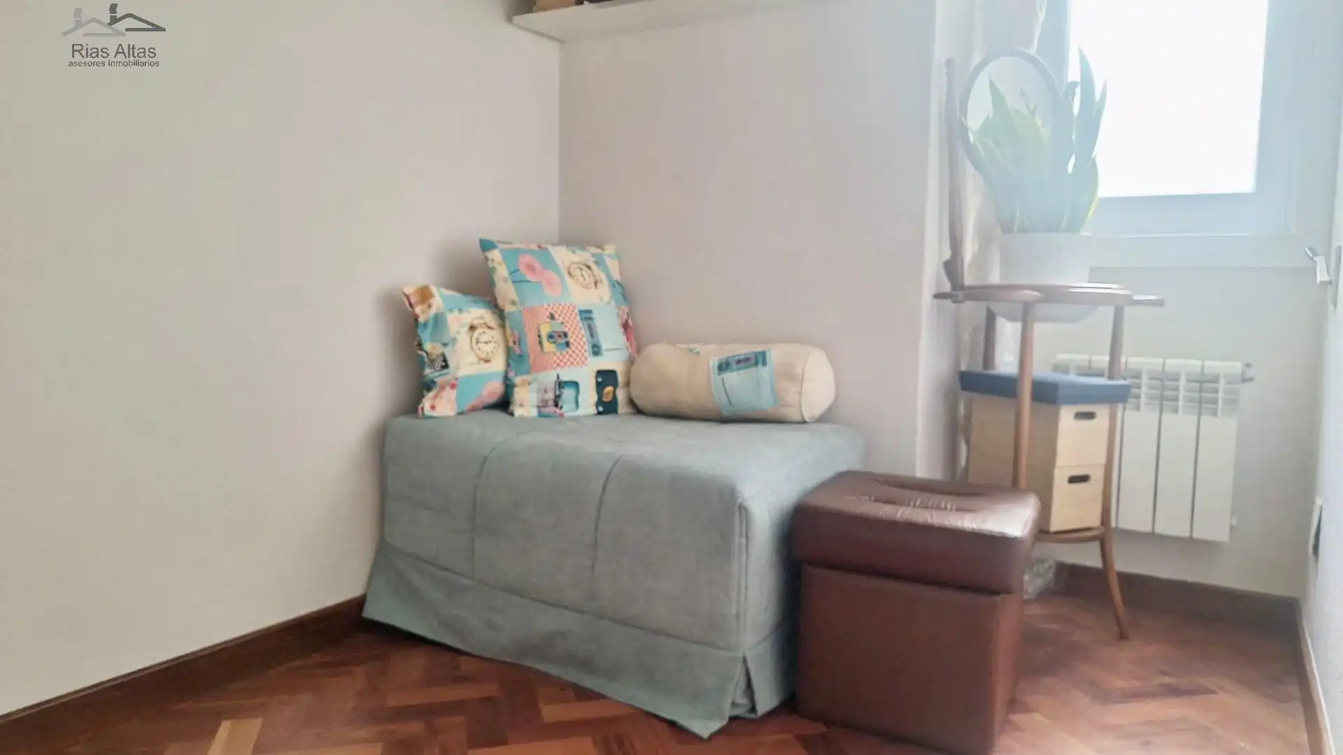 Bedroom of Flat for sale in A Coruña Capital   with Heating and Furnished