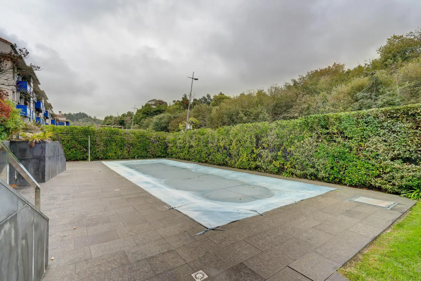 Swimming pool of Flat for sale in Orio, Gipuzkoa