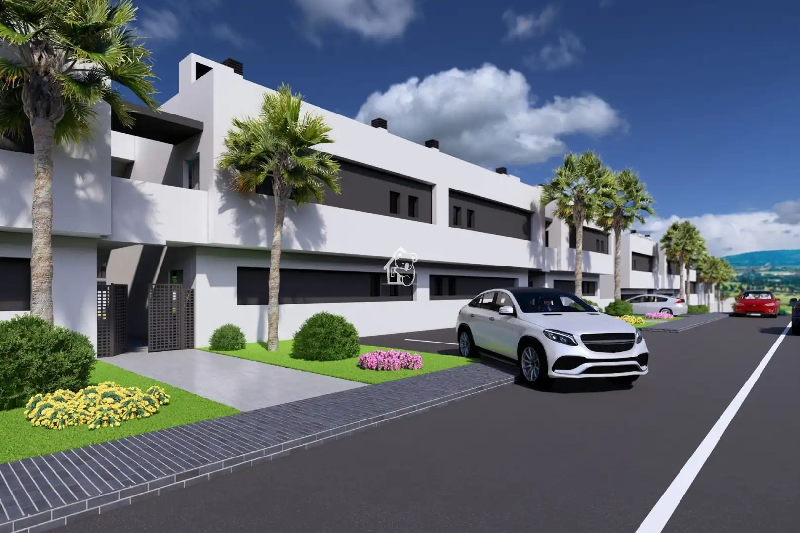Vista exterior de Apartamento en venta en Algorfa con Aire acondicionado, Parquet y Terraza